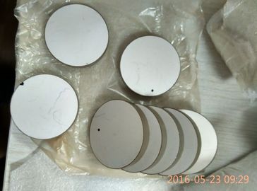 Certificação cerâmica Piezo do ISO Rosh do CE da placa dos materiais de Piezoceramic